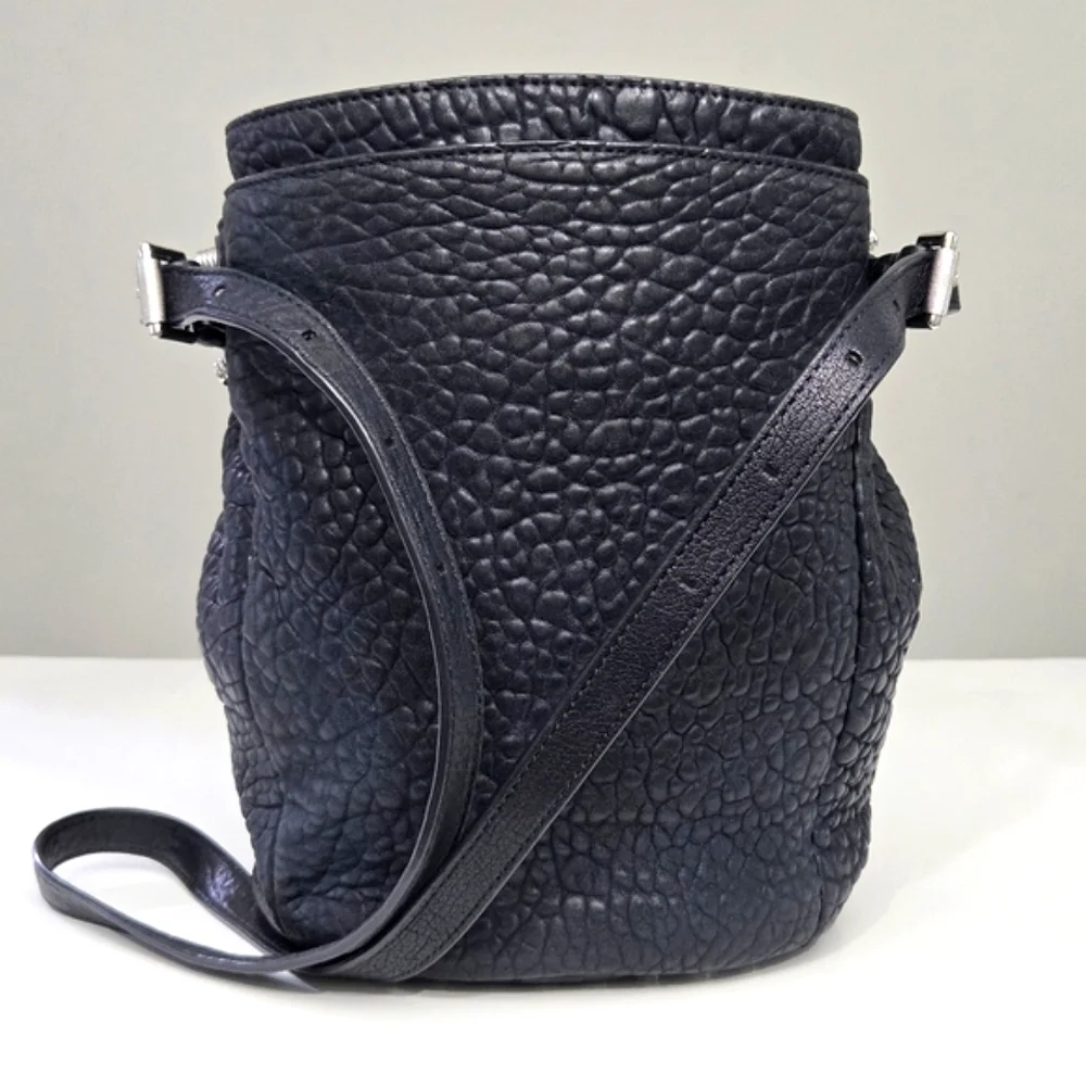 ALEXANDER WANG DIEGO BUCKET SHOULDER BAG NEPTUNE BLUE